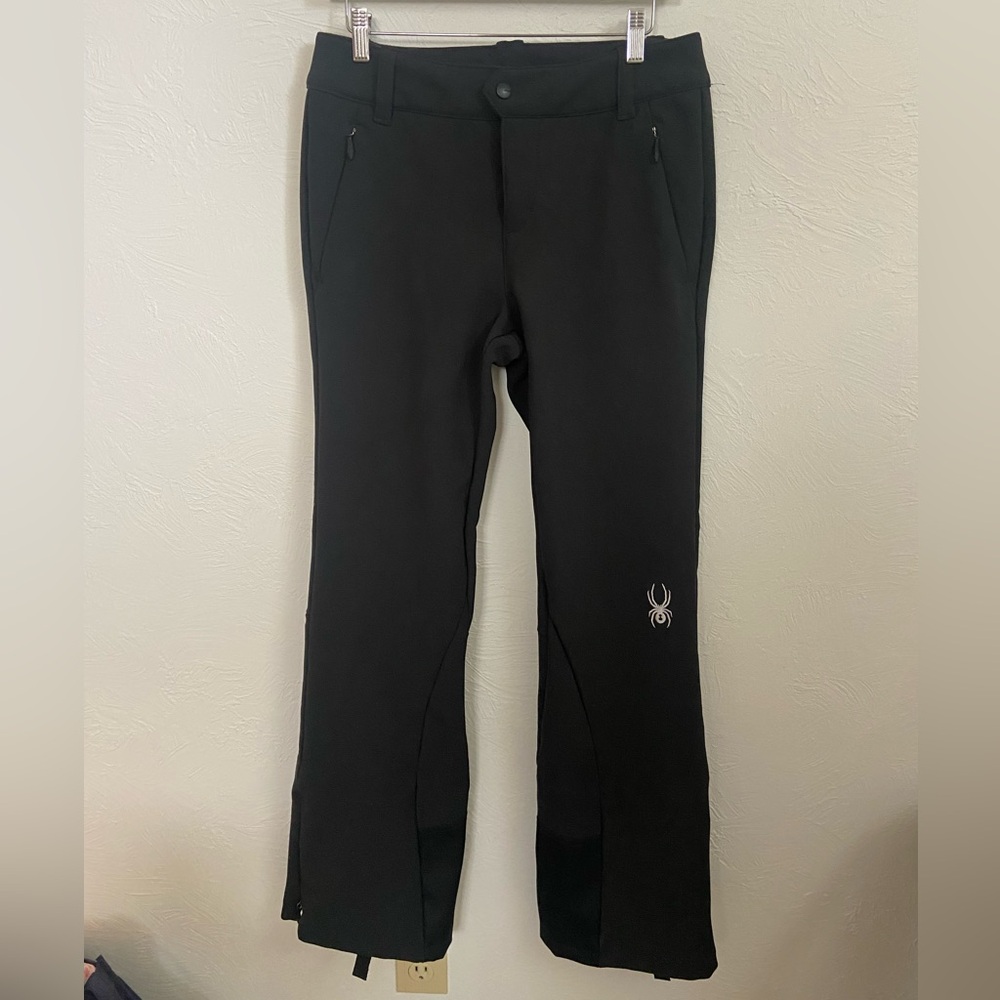 Spyder black snow ski pants